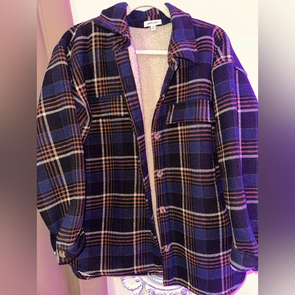 Stich & Pine lined Shacket